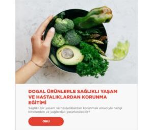 Doğal Ürünlerle Sağlıklı Yaşam